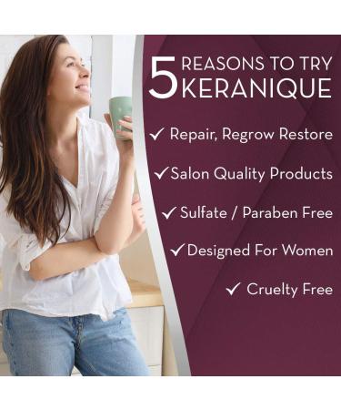 Keranique Color Boost Anti-Hair Loss Kit - Shampoo, Conditioner & Volume Spray for Color Treated Thinning Hair - 60 Day Supply - Buy Online on SooperMarket.com