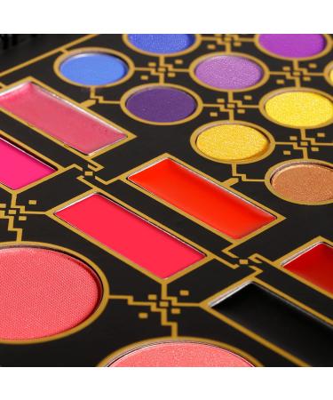 DE LANCI Makeup Palette for Teens - 78 Color Eyeshadow Kit | Perfect Gift Set for Teen Girls & Beginners - Buy Online on SooperMarket.com