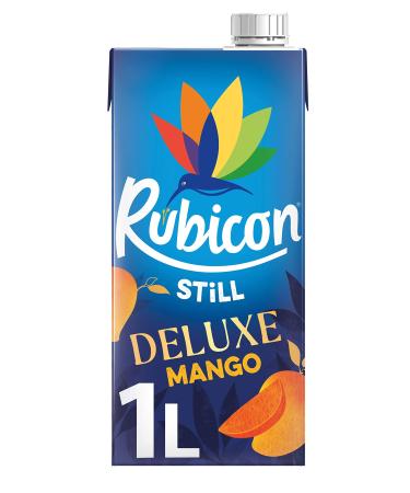 Rubicon Still Deluxe Mango Juice Drink Handpicked Fruits for a Temptingly Intense Taste "Made of Different Stuff" - 1L Carton Deluxe Mango 1L | 1 Carton