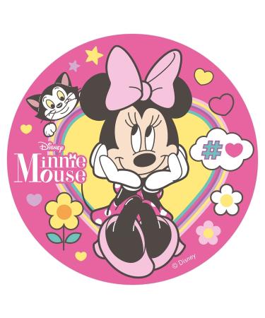 dekora - Minnie Mouse Azyme Disc 20 cm Pink