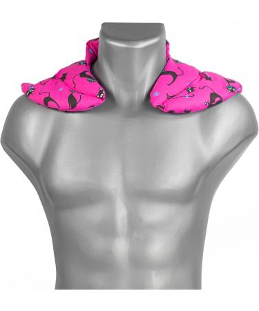Neck Horns HWS - Pink Cat Neck Pillow & Warming Cushion for Neck Shoulders & Back Relief - Buy Online on SooperMarket.com