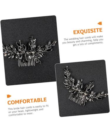 Bridal Hair Comb Crystal Wedding Headpiece Elegant Hair Accessories for Brides Bridesmaids and Proms Sparkling Rhinestone Hair Decor for Special Occasions - Buy Online on SooperMarket.com