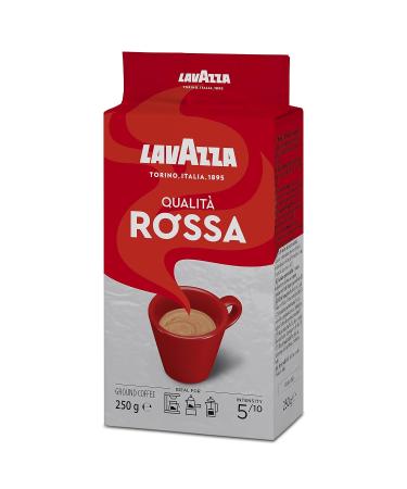 Buy Lavazza Ground Coffee - Qualit Rossa (Pack of 2 x 250g) | Premium Italian Coffee for International Shipping - Buy Online on SooperMarket.com