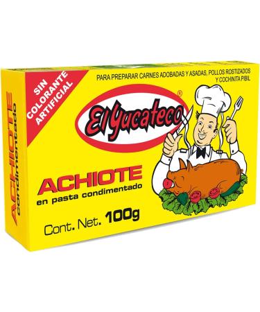 El Yucateco Achiote Paste 100g Mexican Cooking - Chilli Wizards
