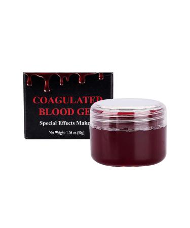 CCbeauty Scar Wax Set | Halloween SFX Makeup Kit with Fake Wound Wax, Coagulated Blood, Fake Blood Gel, and Stipple Sponges - Buy Online on SooperMarket.com
