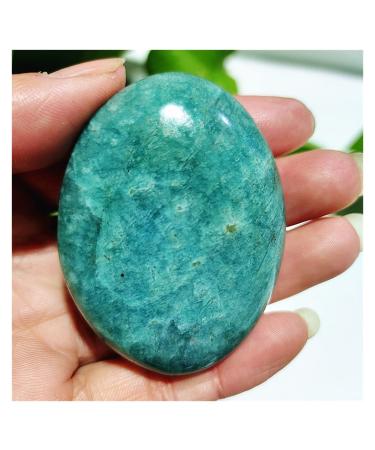 Natural Crystal Rough Natural Crystal Tianhe Stone Palm Stone Mental Feng Shui Crystal Home Decoration (Color : 60-70g)