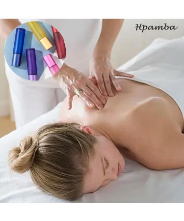 HPAMBA 10ML Essential Oils Roller Bottles - 21 Piece Set | Glass Roll-On Bottles with Stainless Steel Roller Balls for Aromatherapy & Perfume - Buy Online on SooperMarket.com