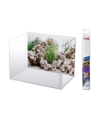 AMTRA WONDER - Aquarium poster background aquarium decoration decorative poster with double print format 30x60cm