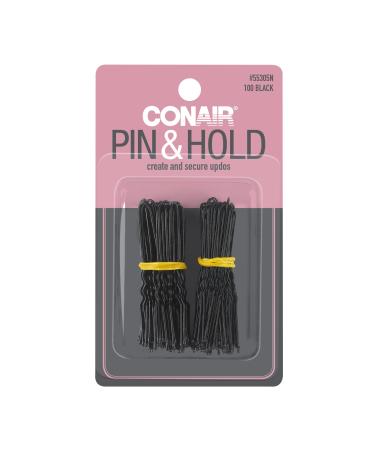 Conair Styling Essentials Hair Pins Black 100 Count
