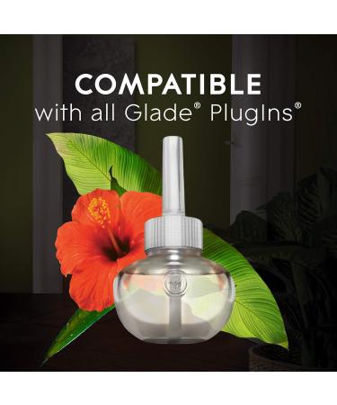 Glade PlugIn Plus Air Freshener Starter Kit - Hawaiian Breeze Scented Oil for Home & Bathroom - 0.67 Fl Oz Includes 1 Warmer & 1 Refill - Buy Online on SooperMarket.com