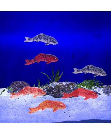 Artificial Floating Fish Decoration - 5pcs Aquarium Model for Terrarium & Landscape Crafts - Buy Online on SooperMarket.com