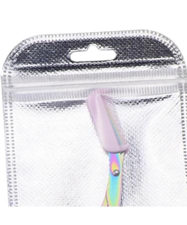 Harayaa 4x Eyebrow Scissors with Comb - Precision Trimmer for Perfect Eyebrow Shaping | Durable Pink Personal Care Accessories - Buy Online on SooperMarket.com
