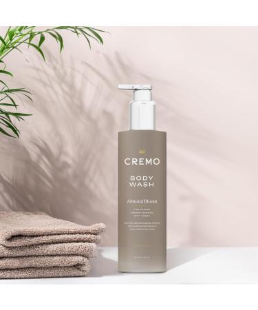 Cremo Almond Bloom Body Wash for Women - 16 Fl Oz | Moisturizing with Pink Pepper & Suede - International Shipping Available - Buy Online on SooperMarket.com