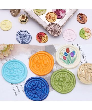 200Pcs Wax Sealing Beads for Wax Sealing Stamp Perfect for Christmas Cards Envelopes Invitations Wine Packages Letter Sealing (Gold) - Buy Online on SooperMarket.com