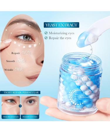 Collagen Eye Cream - Anti-Aging Dark Circle & Puffiness Relief Moisturizing Under Eye Cream for Youthful Skin - Buy Online on SooperMarket.com