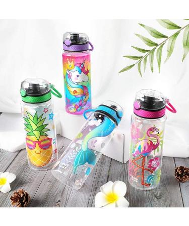 Cute Unicorn Water Bottle for School Kids Girls - BPA Free, Leak Proof, Easy to Clean - 23oz - Buy Online on SooperMarket.com