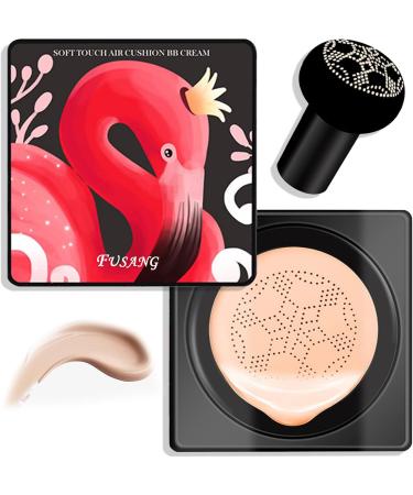 Mushroom Head Air Cushion CC Cream Foundation Moisturizing BB Cream Foundation Makeup Long Lasting CC Cream Liquid Foundation Matte Concealer Foundation Suitable for All Skin Types(Natural) Natural B - Buy Online on SooperMarket.com