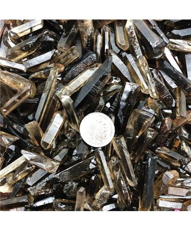 Natural Smoky Lemurian Quartz Crystal Stone Rough Specimen Natural Quartz Crystals Home Goods - Buy Online on SooperMarket.com