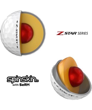 Srixon Z-Star XV Golf Balls - White (Prior Generation) | High Performance Golf Ball - Buy Online on SooperMarket.com