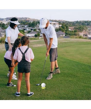 Plastic Golf Tees 20Pcs Pack for Indoor & Outdoor Simulator Practice - 10 Tall & 10 Small Yellow Tees for Winter Turf & Driving Range - Buy Online on SooperMarket.com