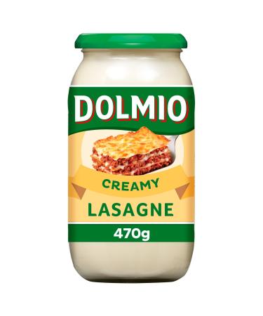 Dolmio Creamy Lasagne Pasta Sauce 470 g - Serves 5 Creamy 470 g (Pack of 1)