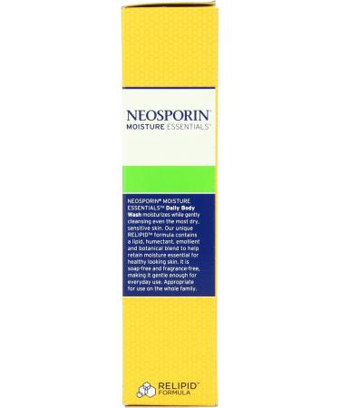 Neosporin Essentials Moisture Body Wash - Soap Free Fragrance Free 10oz | International Shipping Available - Buy Online on SooperMarket.com