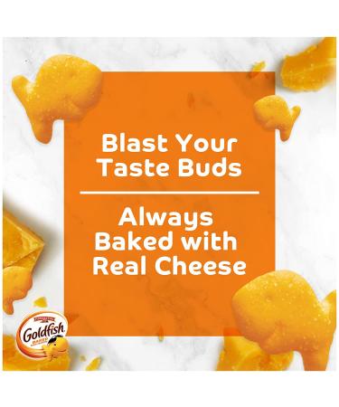 Goldfish Flavor Blasted Xtra Cheddar Crackers 6.6 oz. - Pack of 6 | Delicious Snack for Cheese Lovers - Buy Online on SooperMarket.com