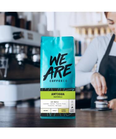 Coffee Ground 227g Bag Guatemala Espresso Ground Coffee Nuts & Fruits Notes 100% Arabica Light Roast Speciality Freshly Roasted Single Origin (We Are Coffee Co) Ground Espresso 227 g (Pack of 1) - Buy Online on SooperMarket.com