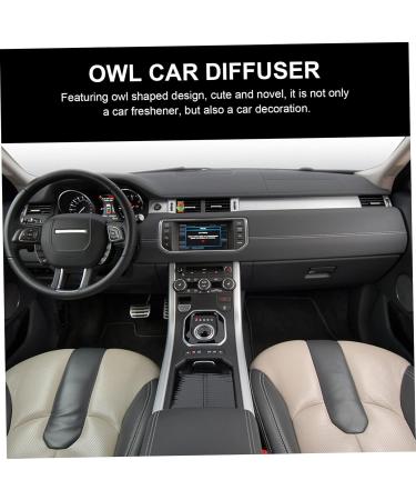 Buy Owl Car Perfume Clip - Air Freshener & Diffuser for Vehicle Vent - Stylish Car Decor - Buy Online on SooperMarket.com