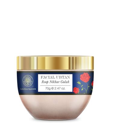 Forest Essentials Facial Ubtan Roop Nikhar and Gulab 70g