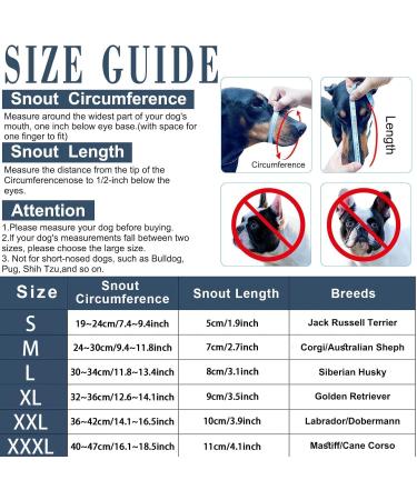 Premium Silicone Dog Muzzle - Basket Style for Medium & Large Dogs | Anti-Bark Solution | International Shipping - Buy Online on SooperMarket.com