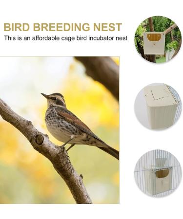 VILLCASE Chicken Nesting Box 2PCS Bird Breeding Hanging Bird Roosting Box Bird Incubation Box Parakeet Nesting Box for Lovebirds Cockatoo Budgie Parrotlets Chicken Nesting Box - Buy Online on SooperMarket.com