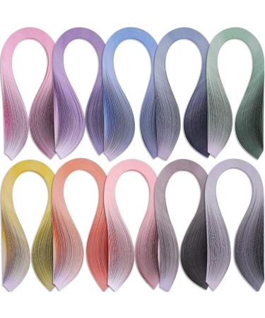 JUYA Paper Quilling Gradient Series Set - 10 Colors - 3mm Width - QP388 - Buy Online on SooperMarket.com
