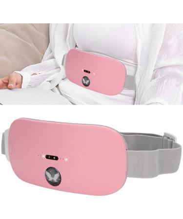 Menstrual Heating Pad - Far Infrared Warming Uterus Waist Belt for Cramp Relief (Pink) - Fast International Shipping - Buy Online on SooperMarket.com