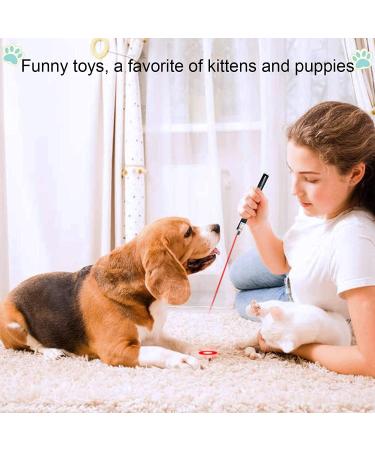 3 PCS Long Range Dot Clicker Toy Pen for Indoor Interactive Teaching - Green Red Violet | Cat Puppy Kitten Lazer Toy | Bright Clicker for Dog Cat Training Exercise - Buy Online on SooperMarket.com