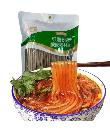 Hot and Sour Sweet Potato Glass Noodles 400g glass noodles Authentic hot pot noodles coarse noodles