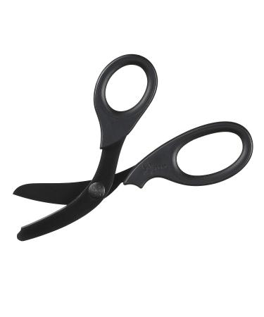 XSHEAR 7.5 Black Titanium Coated Trauma Shears for Paramedics, EMTs, Nurses - Durable Medical Scissors for Emergency Healthcare - Buy Online on SooperMarket.com