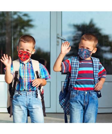50PCS Kids Face Masks | Earloop Protective Breathable Children's Face Mask | Fun Zzx Spider Design - Buy Online on SooperMarket.com