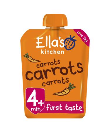 Ella's Kitchen Organic Smooth Carrots 70g