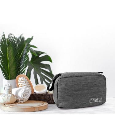 Cooja Hanging Toiletry Bag for Women - Travel Washbag with Hook & Handle, Grey - Includes 1 Toilet Bag + 2 Drawstring Bags - Buy Online on SooperMarket.com