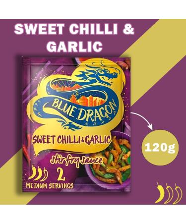 Blue Dragon Sauce Pouch Pick N Mix - Choose From 8+ Flavours | Satay Stir-Fry Oyster & Spring Chow Mein Pad Thai Teriyaki Sweet Chilli Sweet & Sour Black Bean - Pack of 2 X 120 - Buy Online on SooperMarket.com