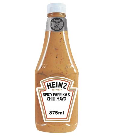 HEINZ Spicy Paprika & Chili Mayo 875 ml Spicy 875 ml (1 pack)