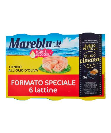 Mareblu Tuna In Olive Oil 6x60g