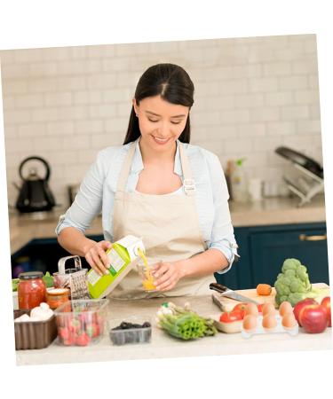 Mikikit Egg Storage Box Storage Bins Storage Drawers Boiled Eggs Server Egg Holder Platter Refrigerator Assorted Color 14.8x9.7x2cm - Buy Online on SooperMarket.com