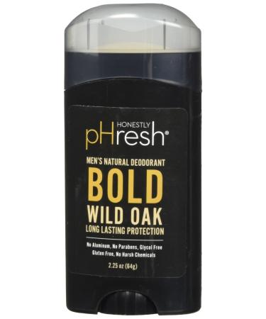HONESTLY PHRESH Wild Oak Stick Deodorant Men 0.02 Pound