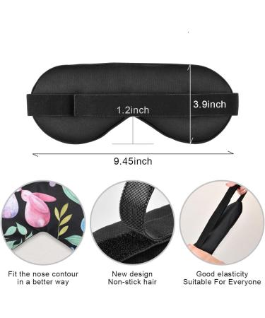 Haskirky Light Blocking Eye Mask | Breathable & Adjustable for Men and Women | Ideal for Travel, Yoga, Meditation | Comfortable & Smooth Office Deep Sleep Mask | Easter Rabbit Design - Buy Online on SooperMarket.com