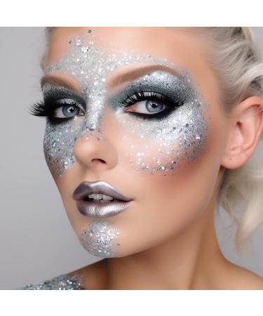 BOBISUKA Waterproof Silver Face Paint Stick | Metallic Full Body Paint for Halloween Cosplay & Special Effects - Buy Online on SooperMarket.com