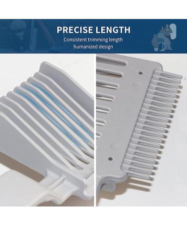 2 Pcs Blend Fade Comb Set | Anti-static Heat Resistant Barber Combs for Fades | Hair Salon & Styling Tools (Black/Grey) - Buy Online on SooperMarket.com