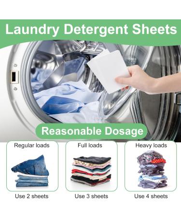 Buy Loopeer 600 Sheets Laundry Detergent Strips | Bulk No Leak Anti-Sensitive Soap Sheets for Home & Dorm | Fresh Scent - Buy Online on SooperMarket.com