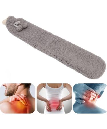 LBEC Rubber Hot Water Bottle - Safe Durable Multifunctional Heater | Dark Gray | International Shipping - Buy Online on SooperMarket.com